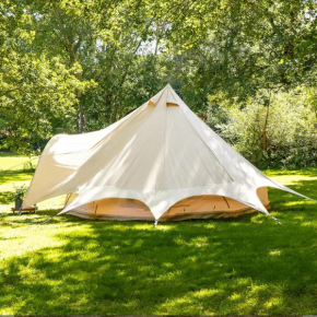 Greenfinch Lakeside Bell Tent Basic with Airbeds Only